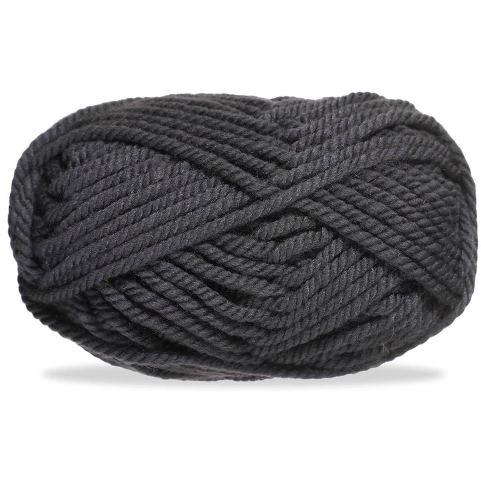 Lana gruesa para tejer, 100 g, gris oscuro 58