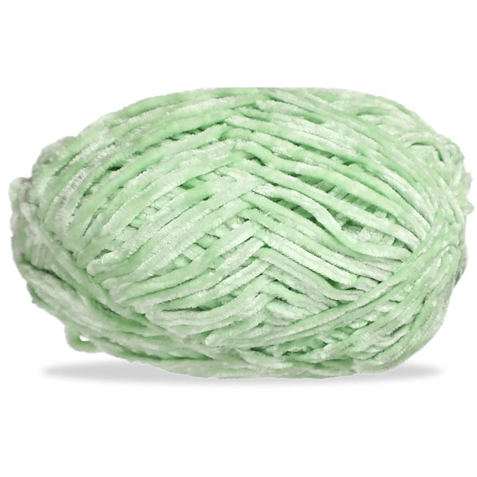 LANA CHENILLE GRUESA 100G MANZANA VERDE 65