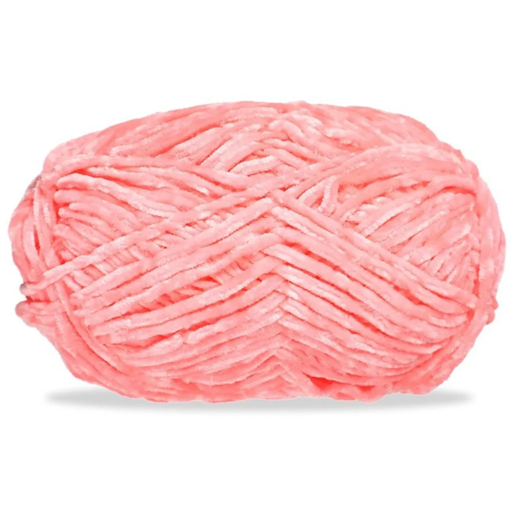 LANA CHENILLE GRUESA 100G ROSA OSCURO 77