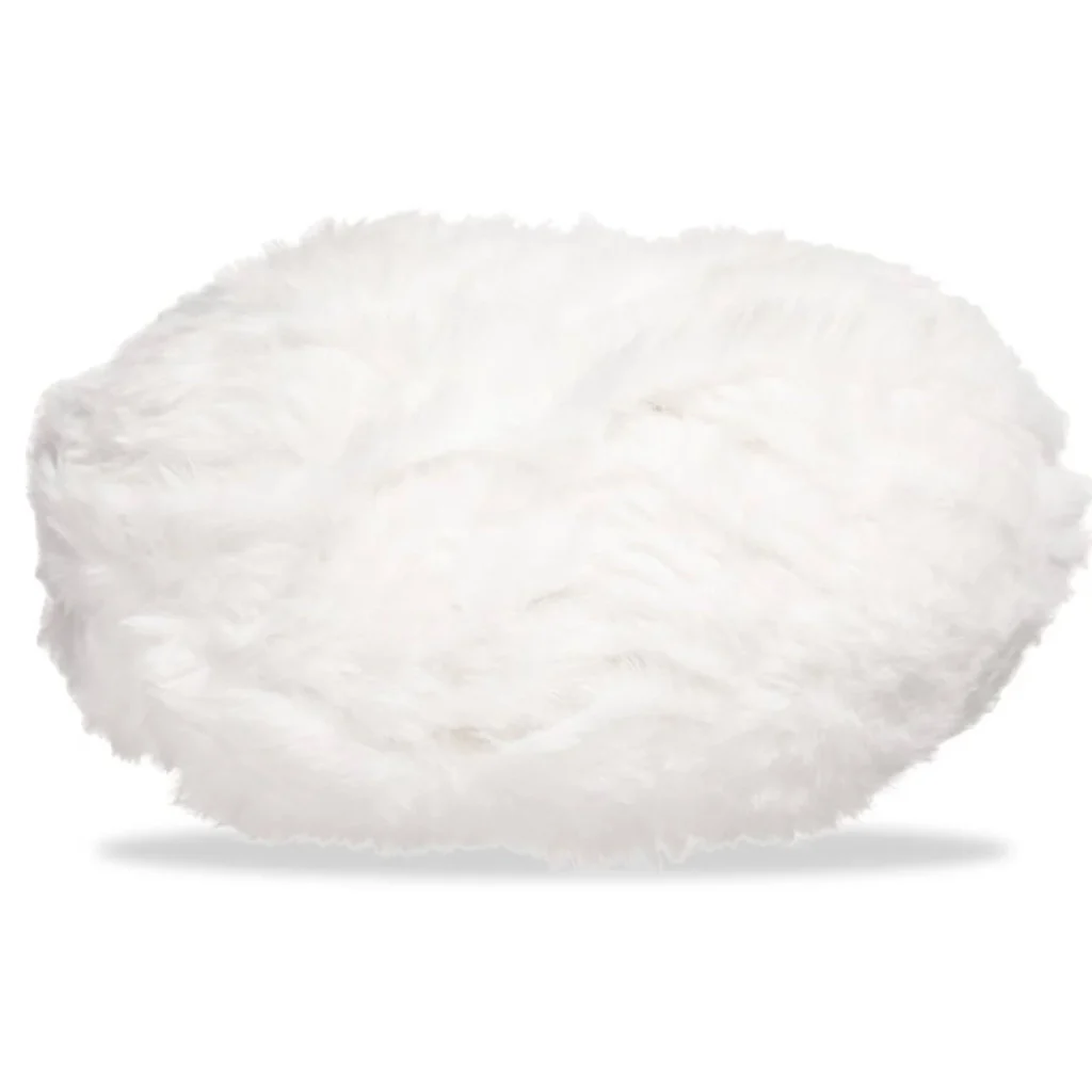 Hilo de pelo para tejer, 100 g, blanco 1#