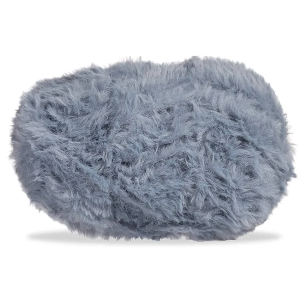LANA DE PIEL GRIS OSCURO 100G 4#