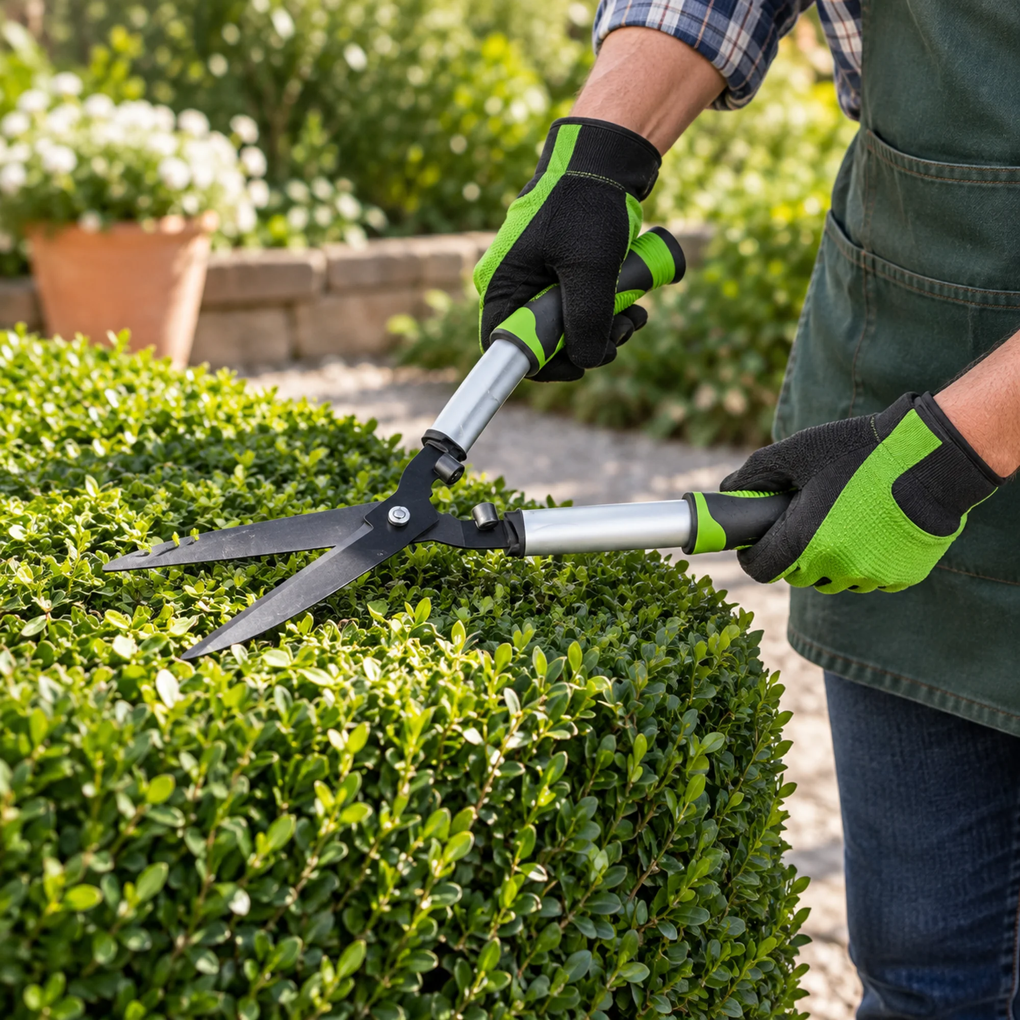 Tijeras para jardín de filo recto con mangos de aluminio – SKU 40074 - Imagen 5