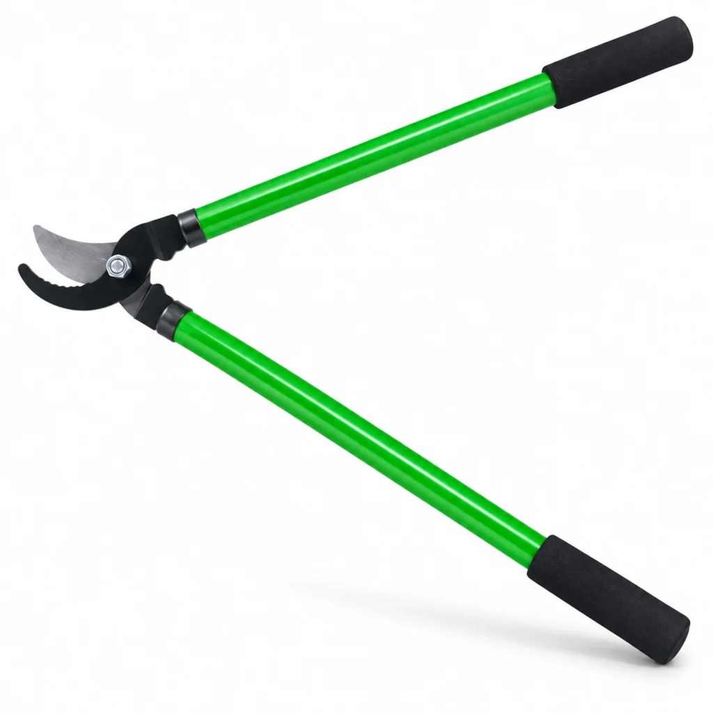 Cortarramas bypass mediano con mangos verdes – SKU 40075