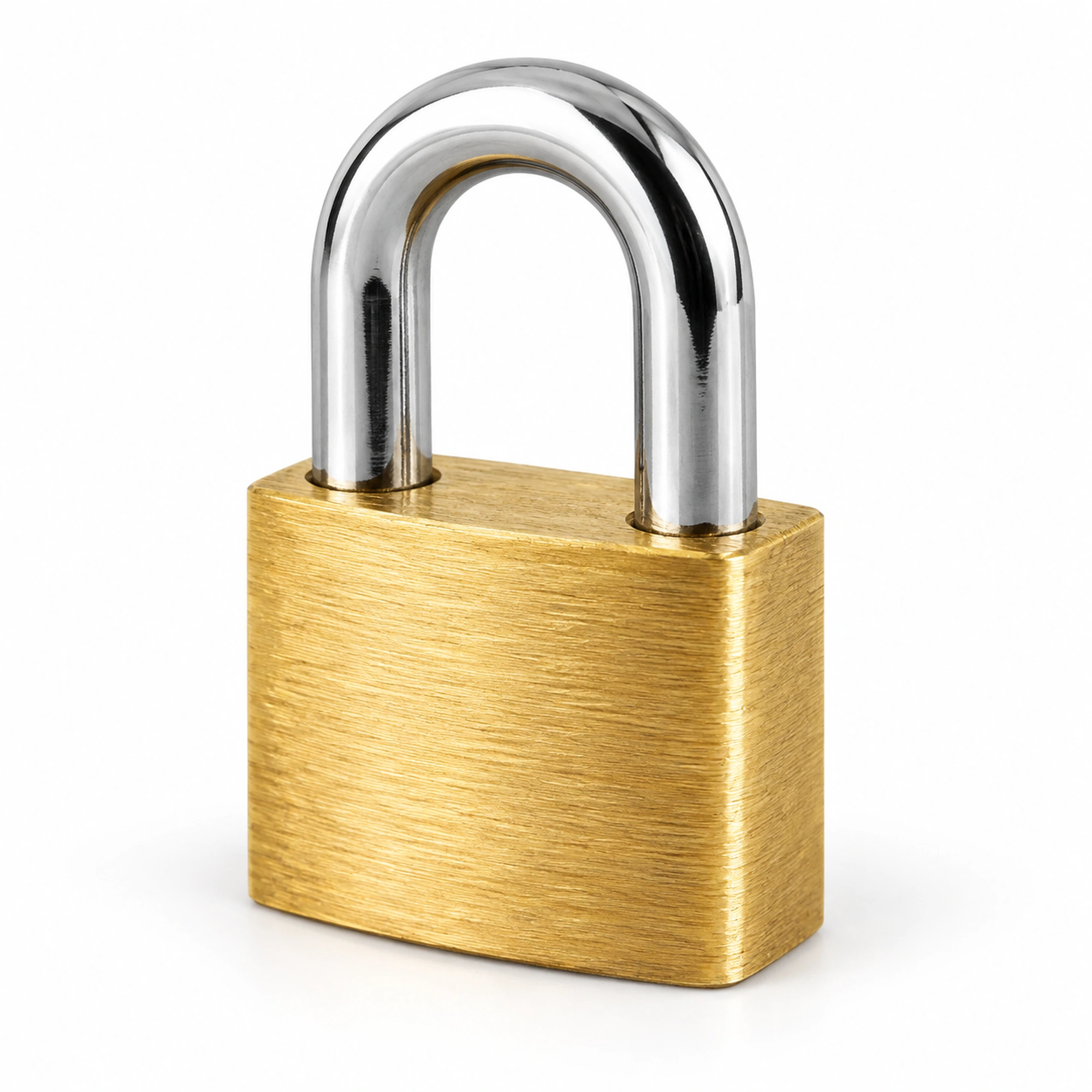Candado de latón con arco ancho 20 mm – SKU 41009