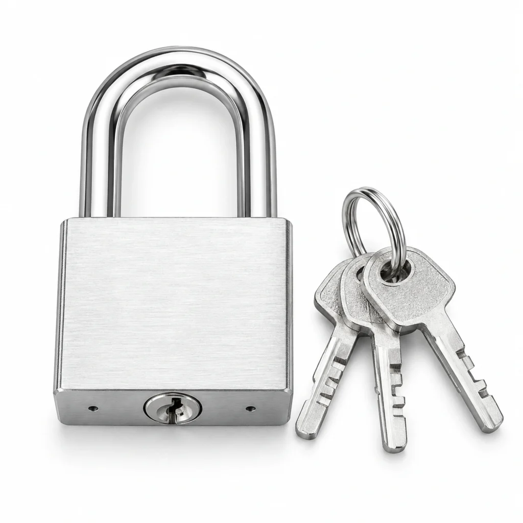 Candado de seguridad metálico 30 mm – SKU 41021