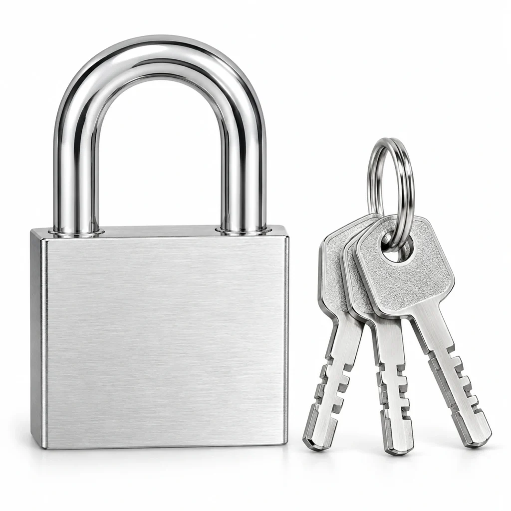 Candado de seguridad metálico 40 mm – SKU 41022