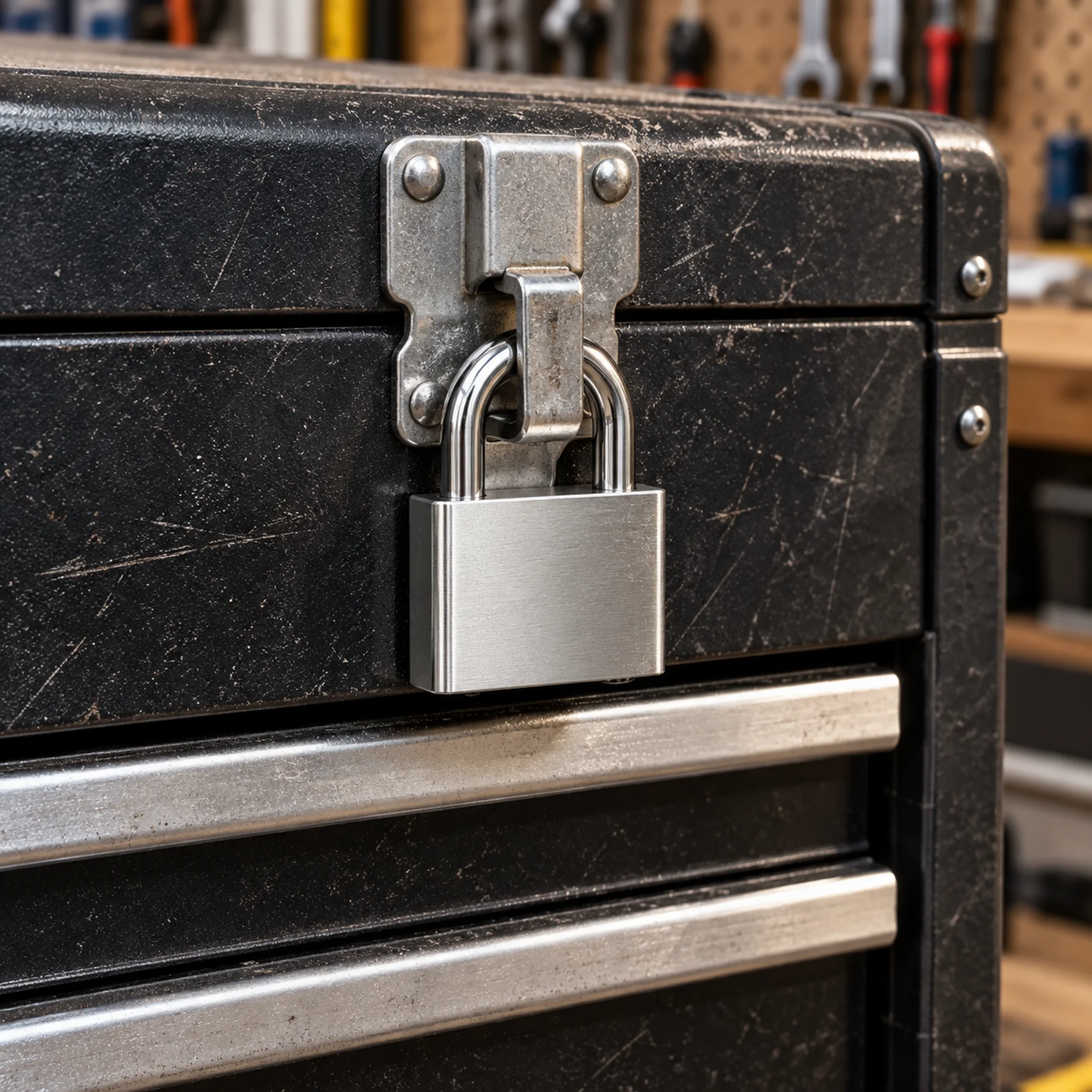Candado de seguridad metálico 70 mm – SKU 41025 - Imagen 5