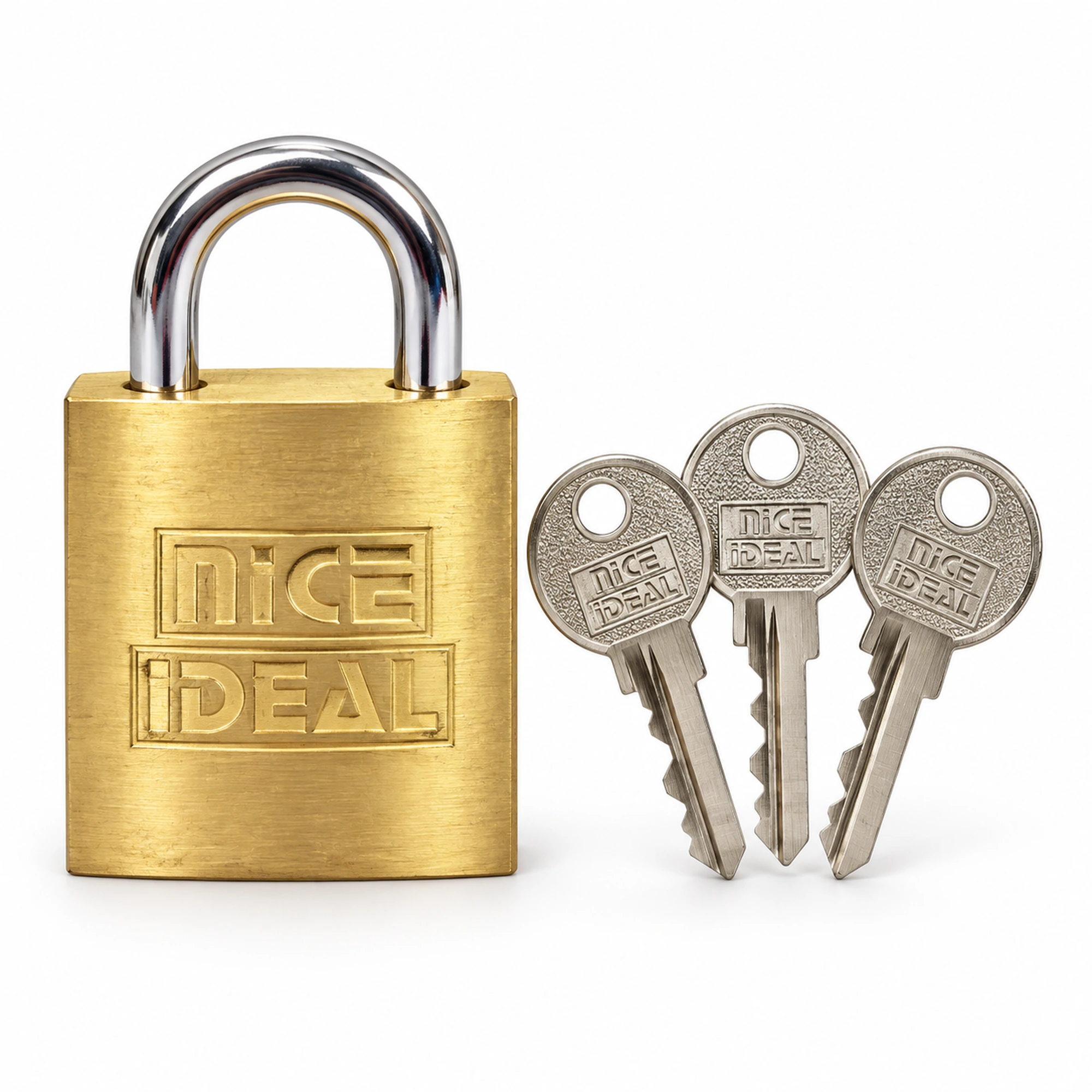 Candado de seguridad de latón de 50 mm – SKU 41037