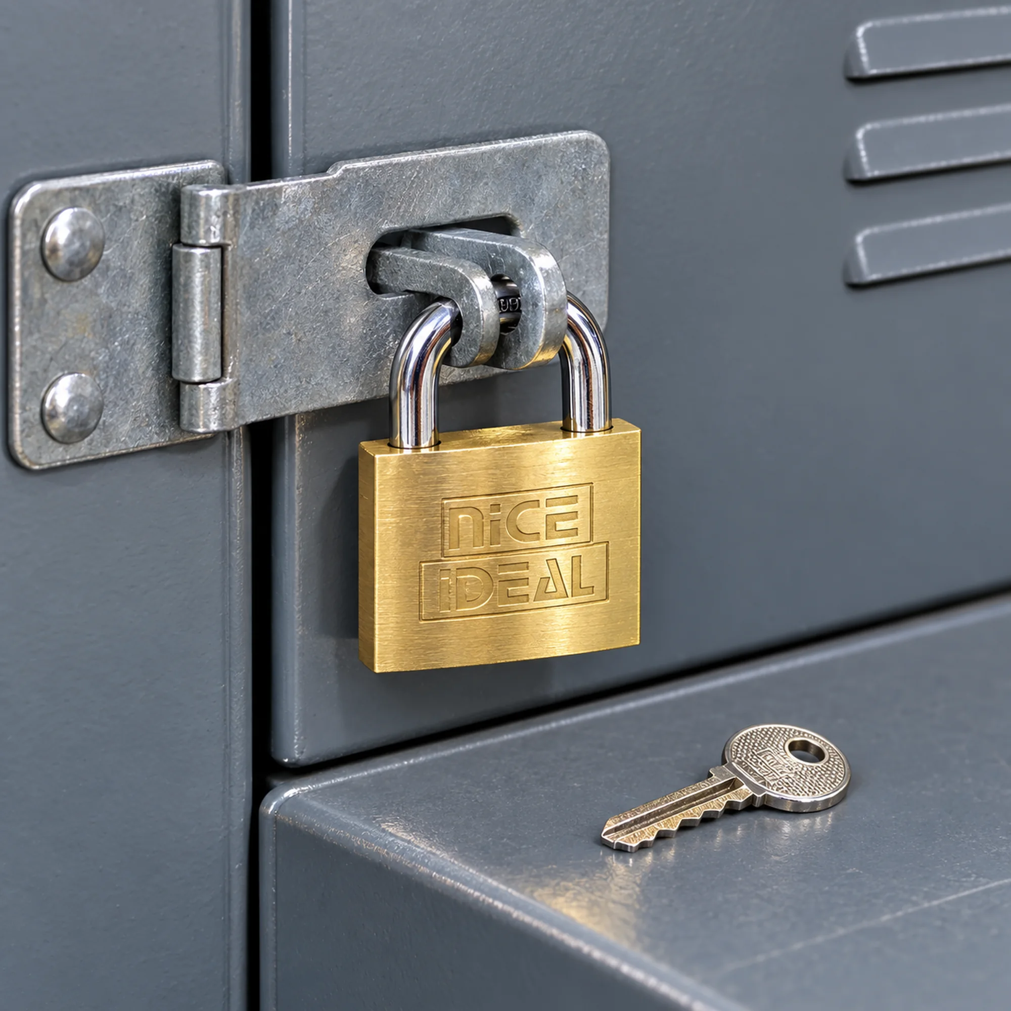 Candado de seguridad de latón de 50 mm – SKU 41037 - Imagen 5