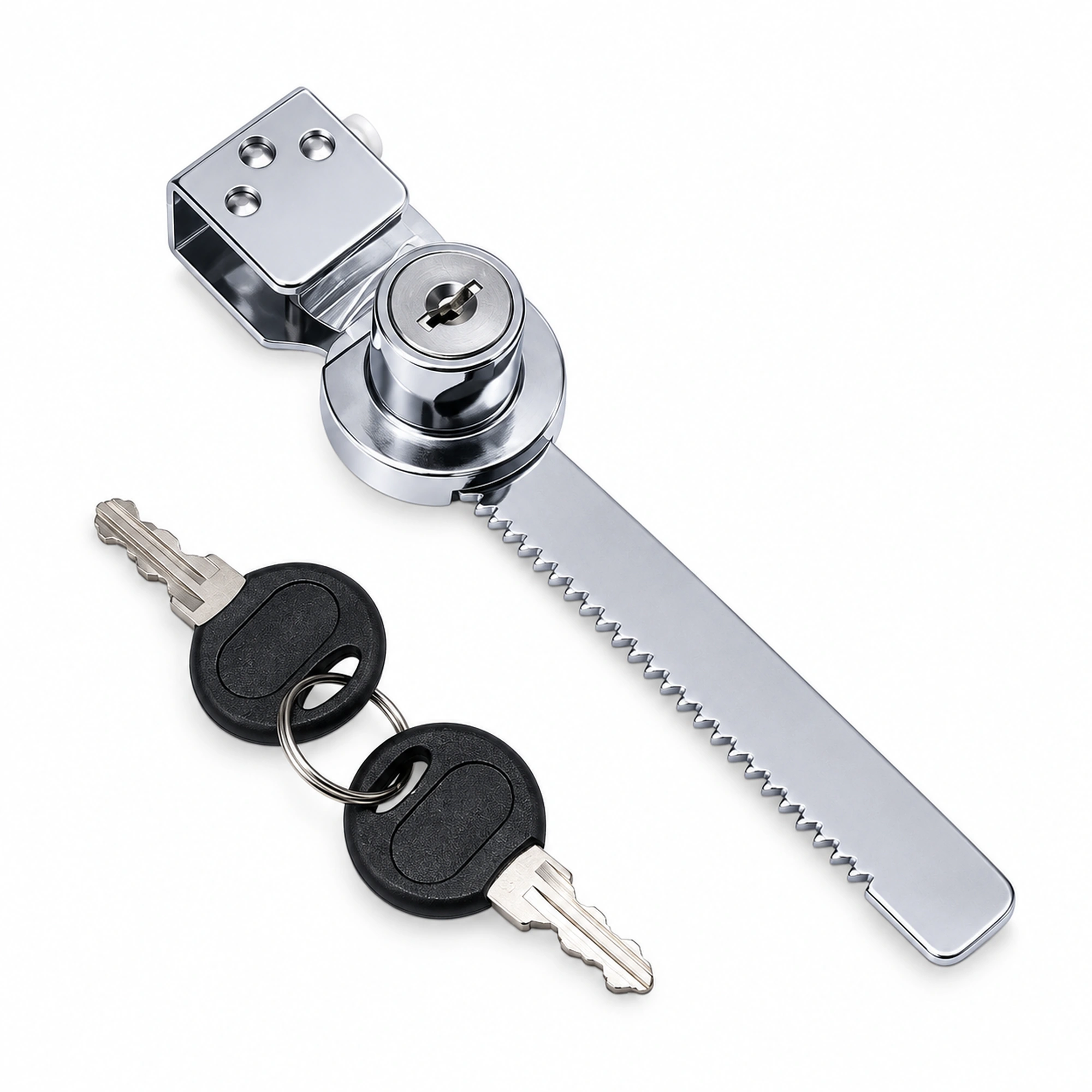Cerradura para vitrina de vidrio, modelo 318 – SKU 42565