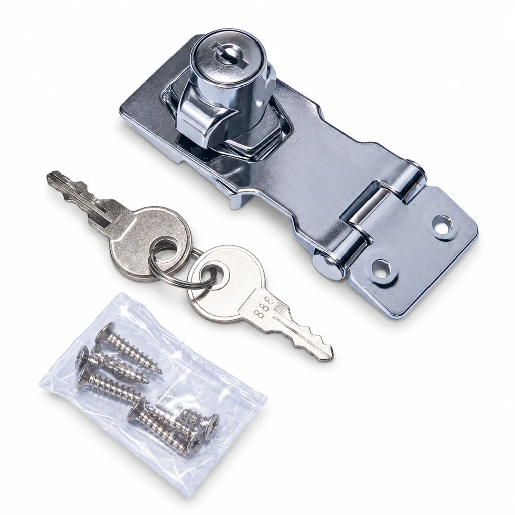 Cerrojo de bloqueo con llave, 4 pulgadas – SKU 42576