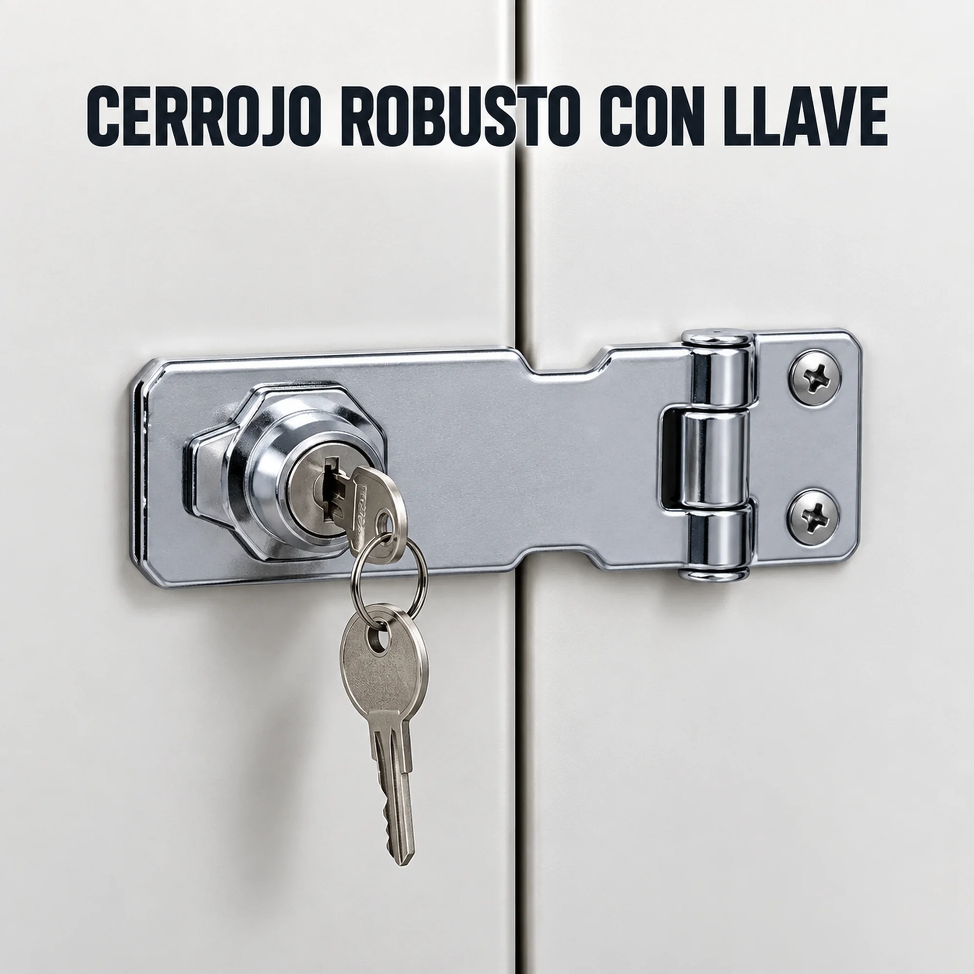 Cerrojo de bloqueo con llave, 4 pulgadas – SKU 42576 - Imagen 4
