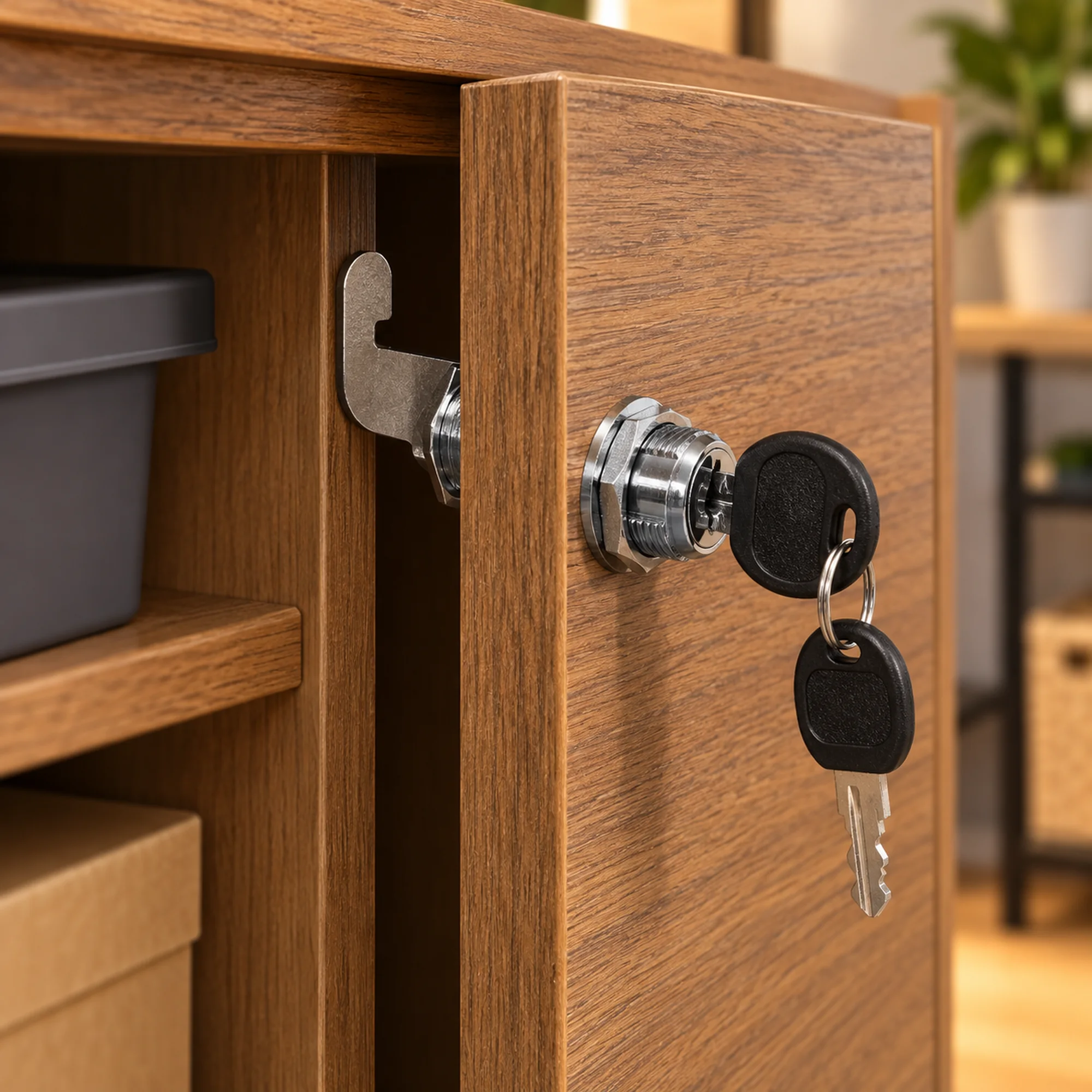 Cerradura de leva para cajón, modelo 103-30 – SKU 42579 - Imagen 8