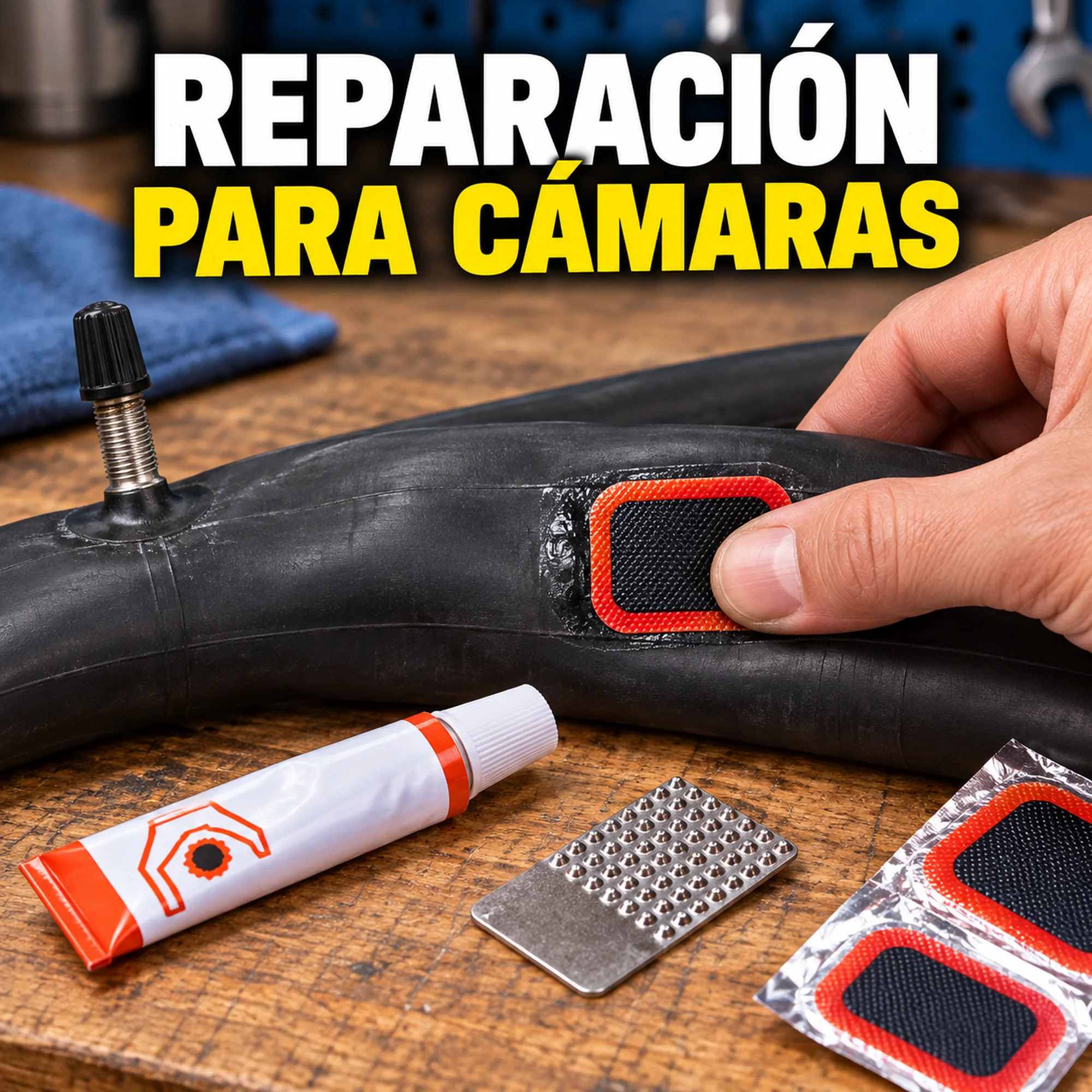 Kit de parches para cámaras de bicicleta y moto – SKU 42583 - Imagen 4