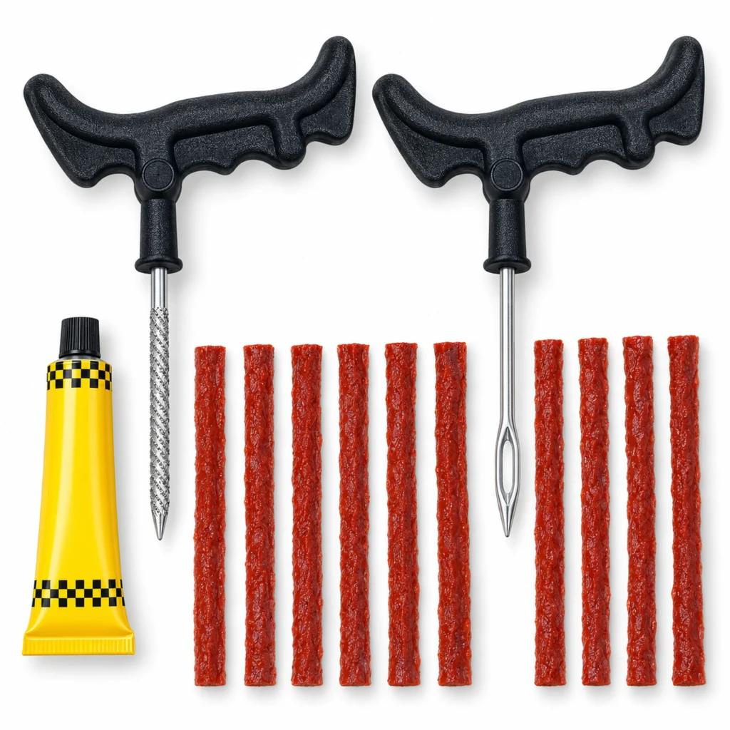 Kit ergonómico de reparación de neumáticos tubeless – SKU 42586