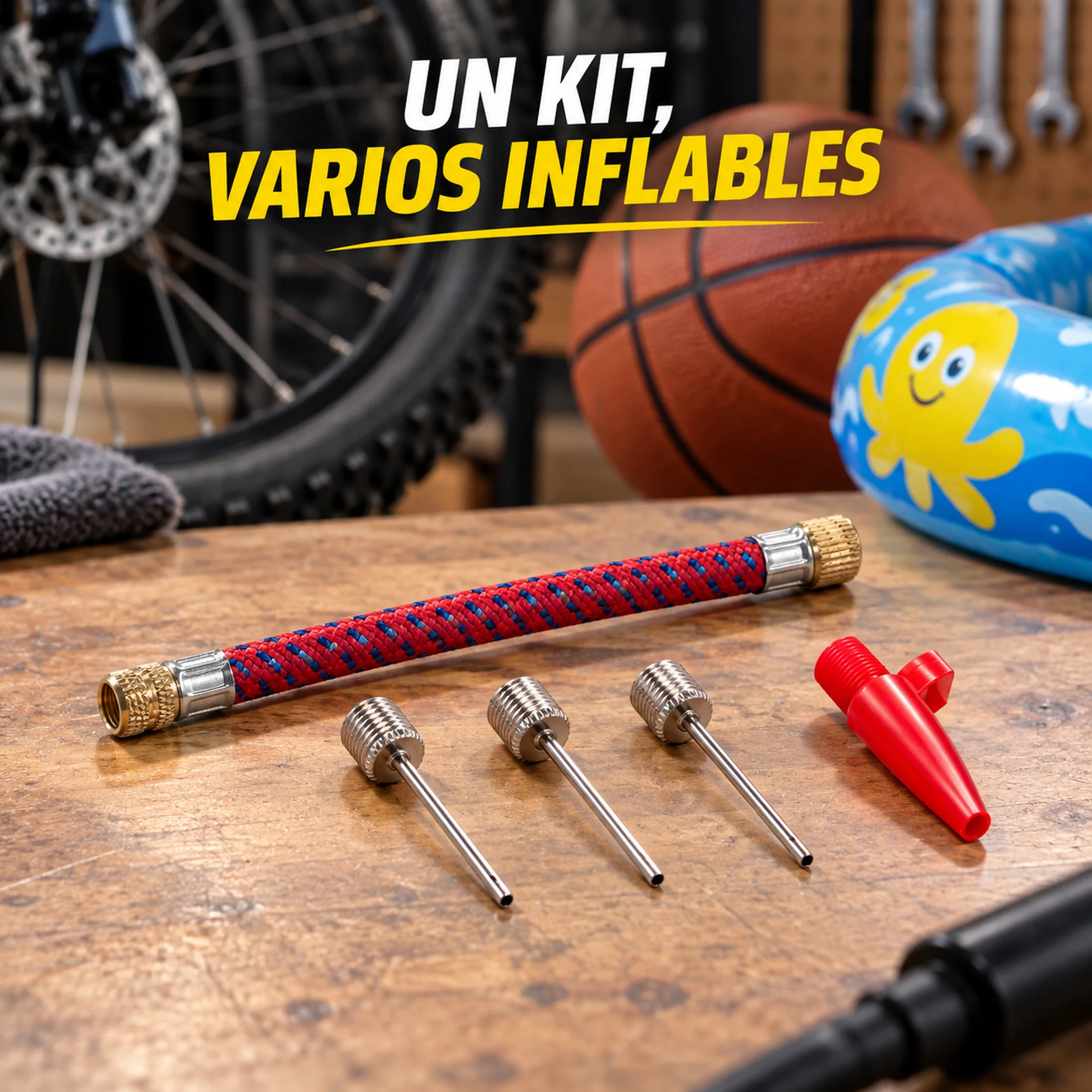 Set de agujas y adaptadores para inflar – SKU 42590 - Imagen 4