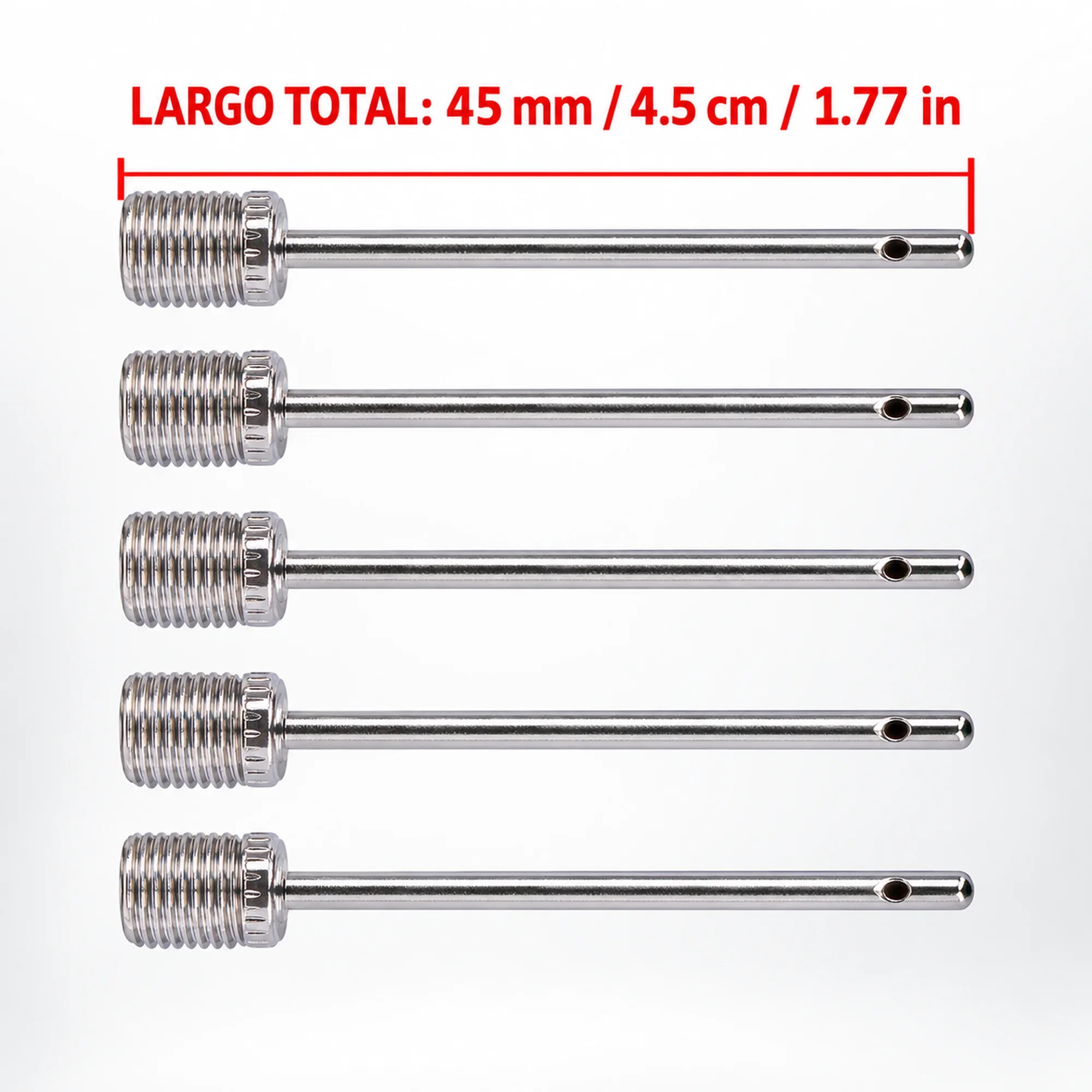 Set de agujas metálicas para inflar balones – SKU 42591 - Imagen 3