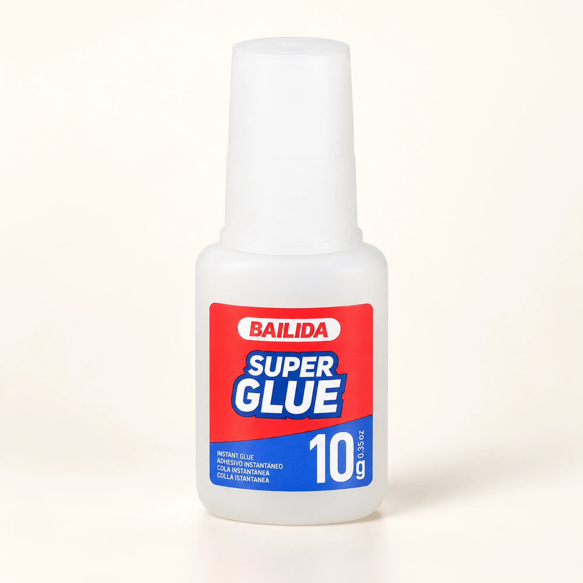 Adhesivo Instantáneo en Botella con Aplicador Fino, 10 g