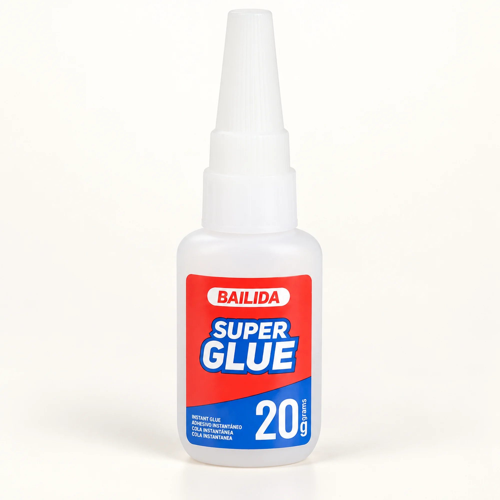 Adhesivo Instantáneo en Botella con Aplicador Fino, 20 g