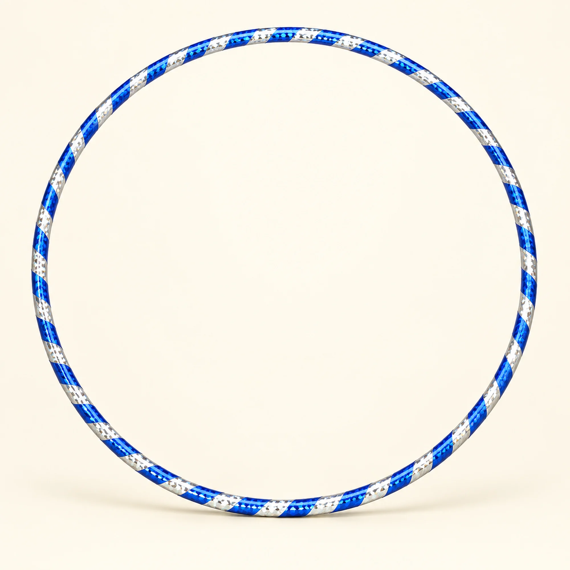 Aro Hula Hula Metalizado Bicolor, 45 cm, Color Surtido
