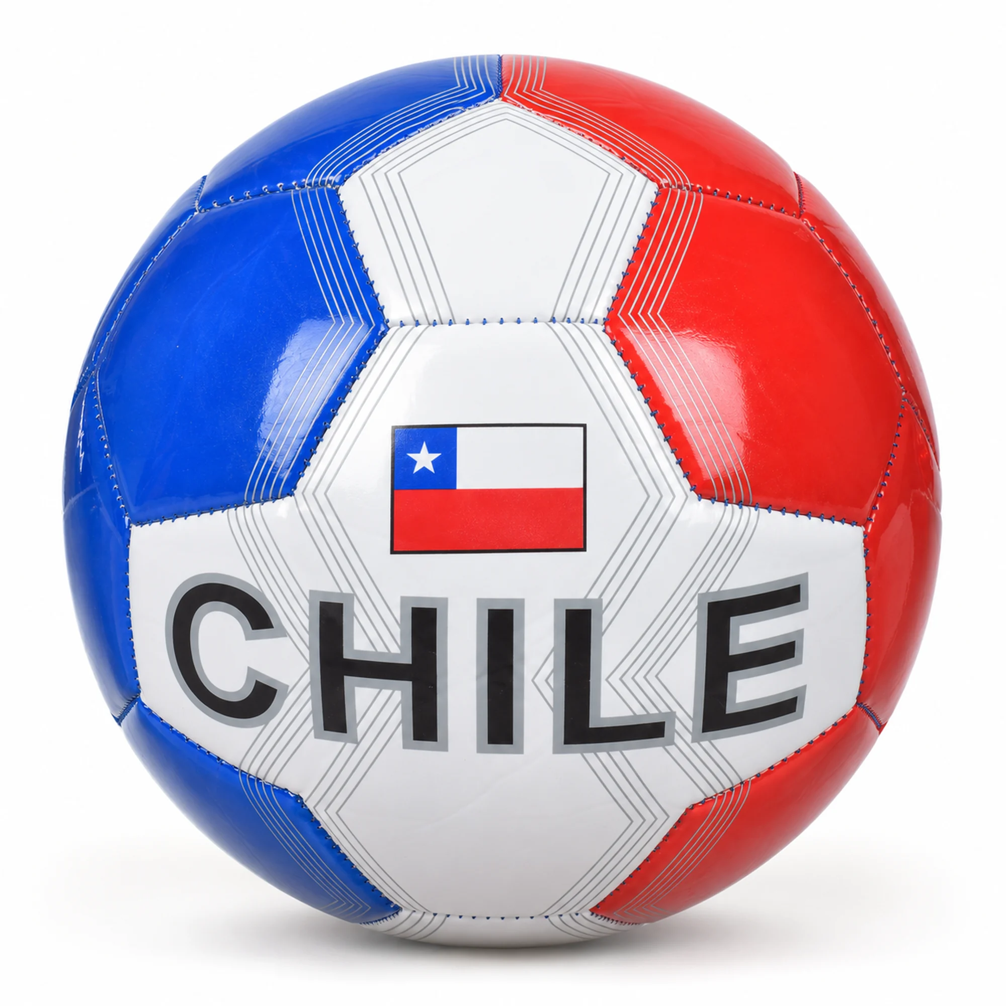 Balón de Fútbol Chile N.º 5, 21,5 cm