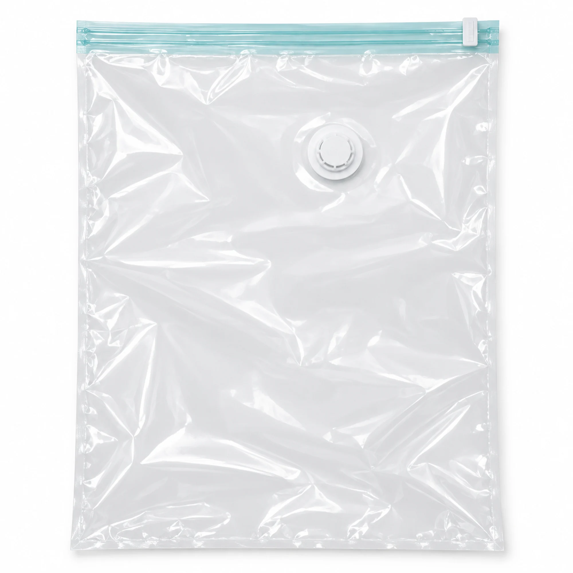 Bolsa de Compresión al Vacío Transparente con Válvula, 68 × 98 cm