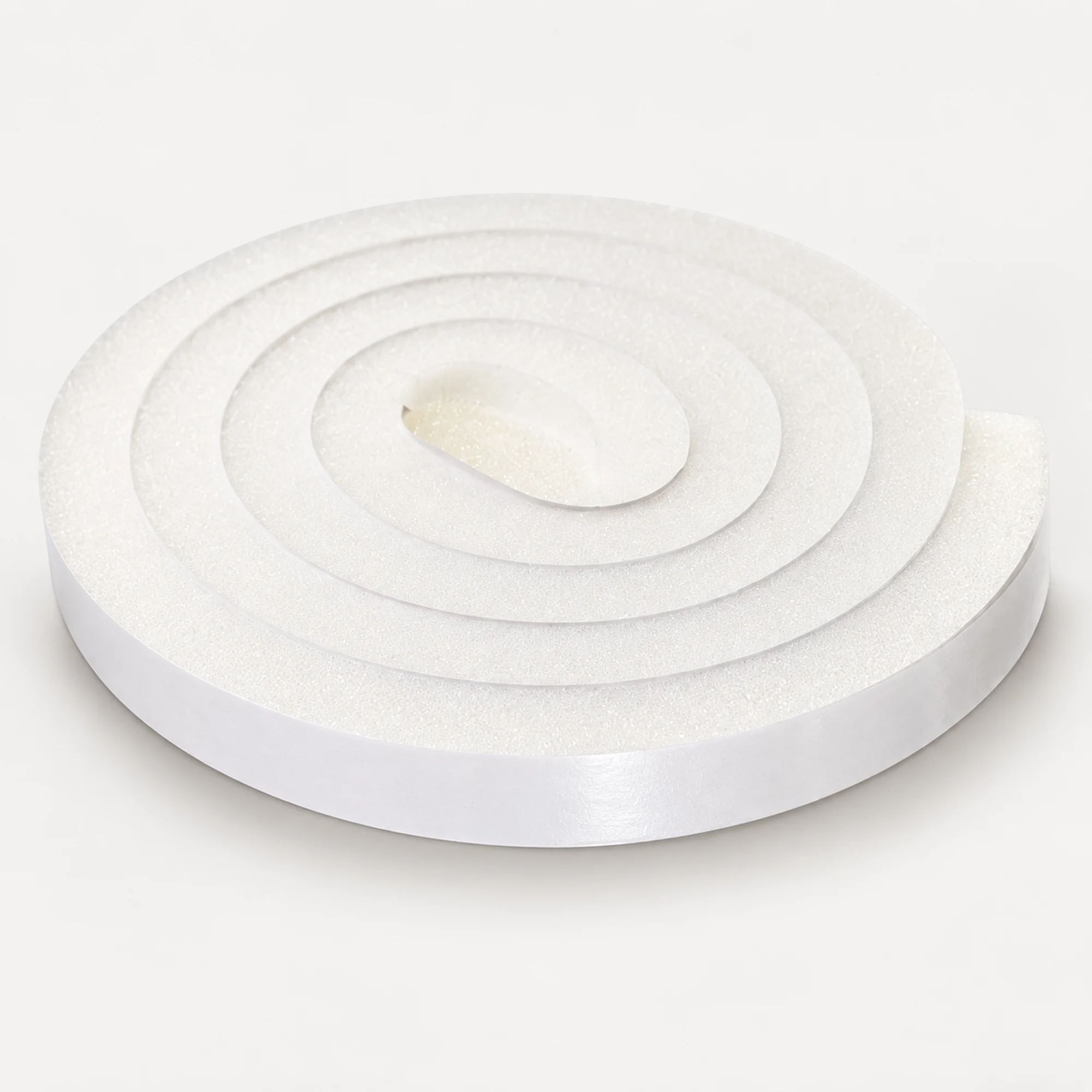 Burlete Autoadhesivo de Espuma Blanco, 12 mm × 1,2 m