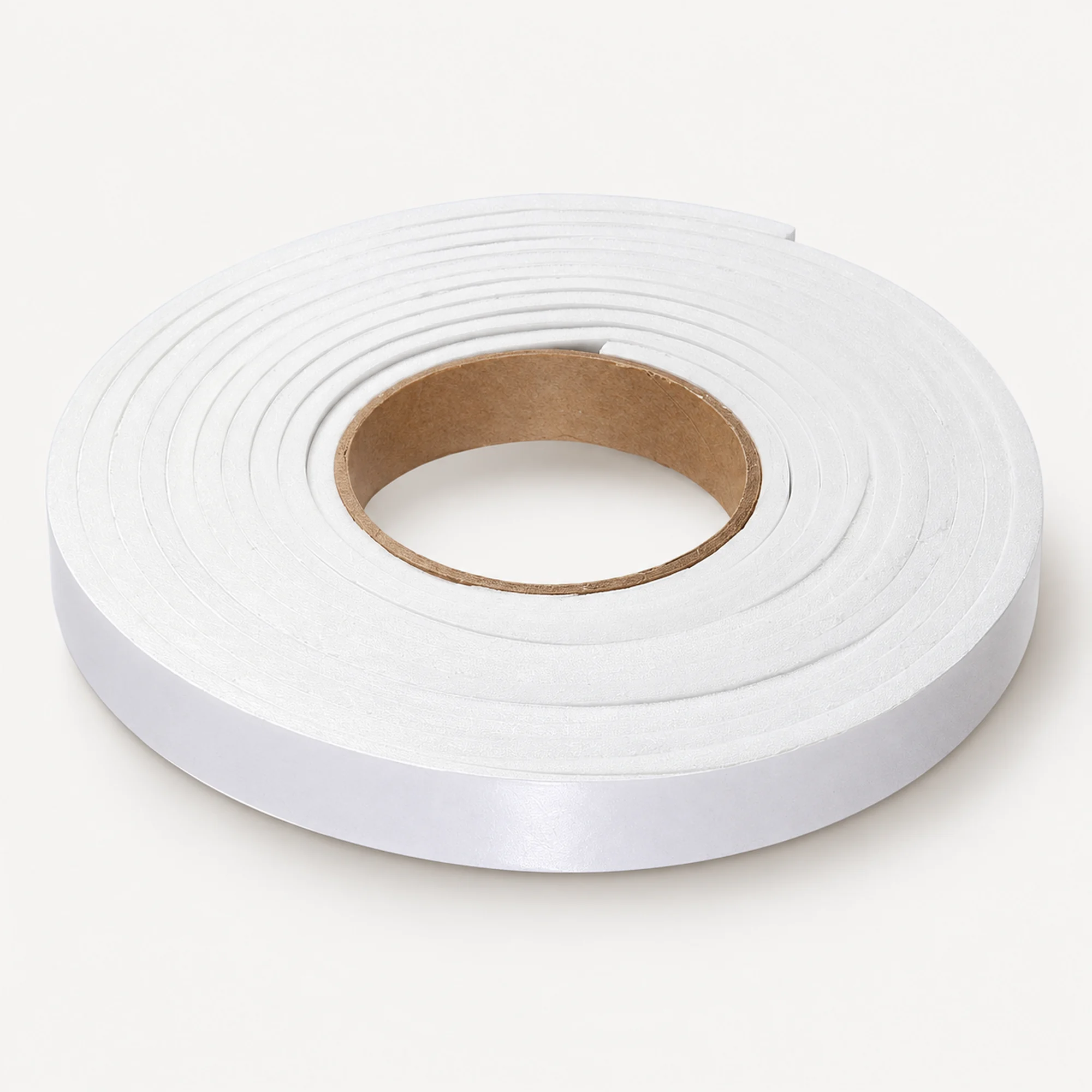 Burlete Autoadhesivo de Espuma Blanco, 20 mm × 4,5 m