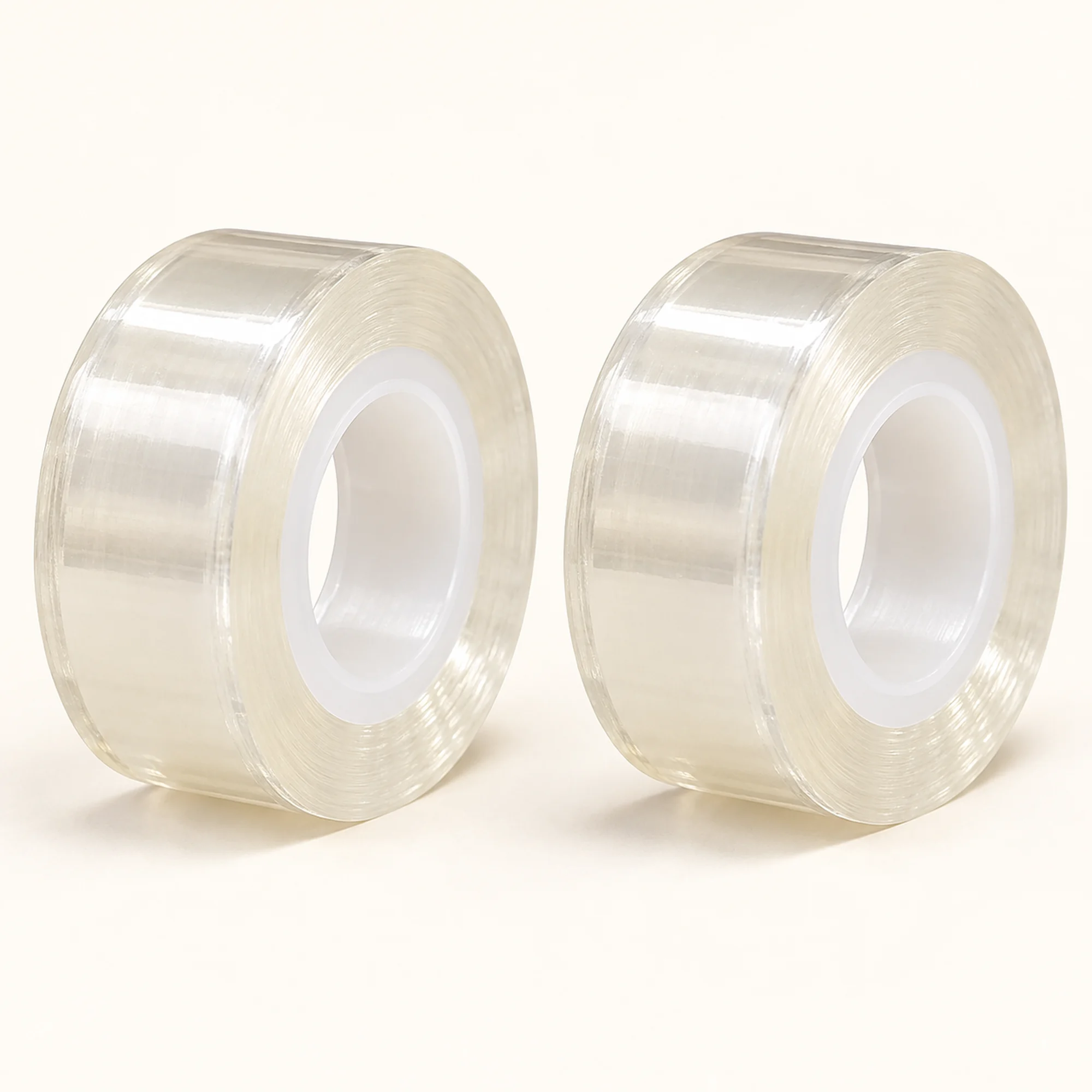 Cinta Adhesiva Transparente, 2 Rollos de 18 mm × 30 m