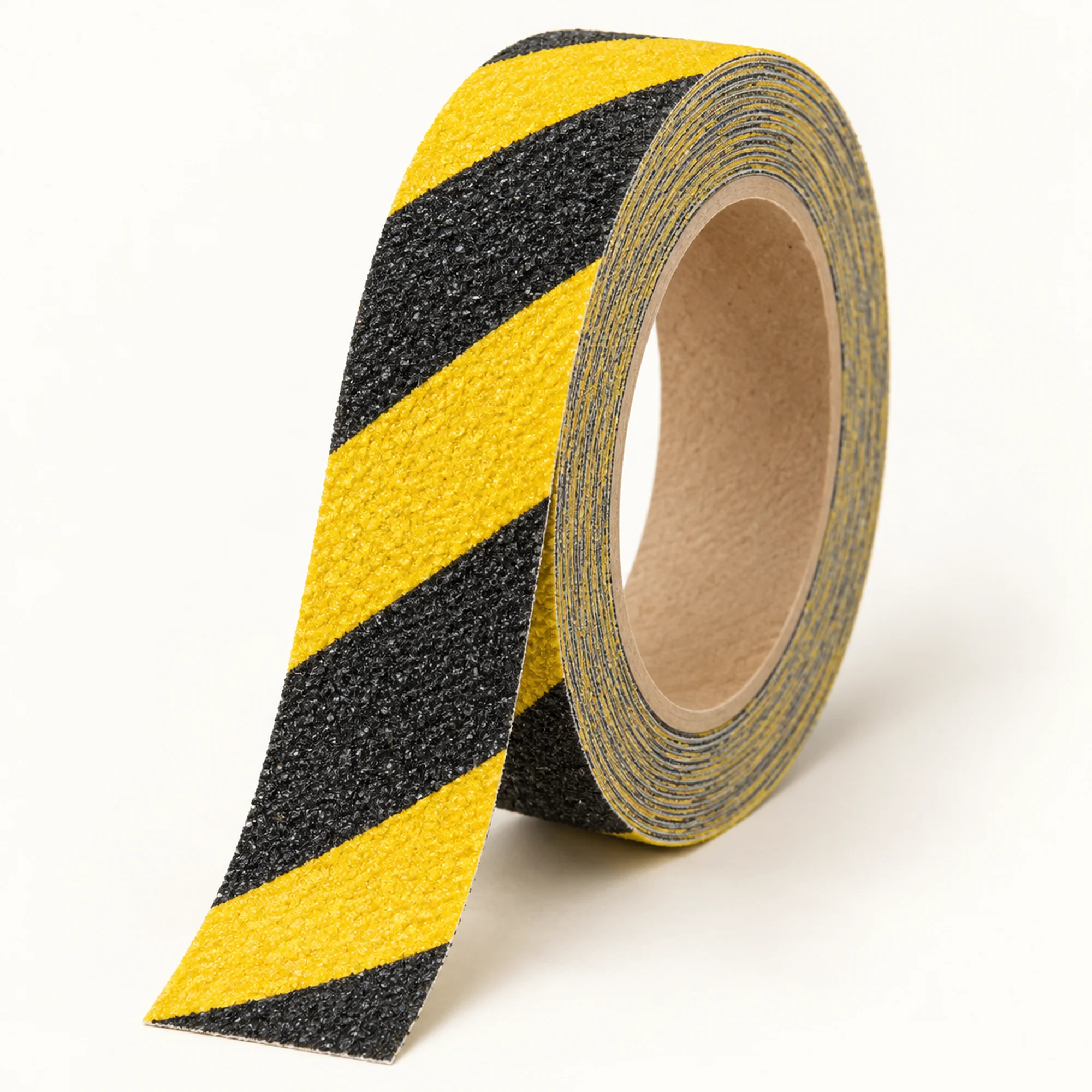 Cinta Antideslizante Abrasiva Amarillo/Negro, 25 mm × 5 m