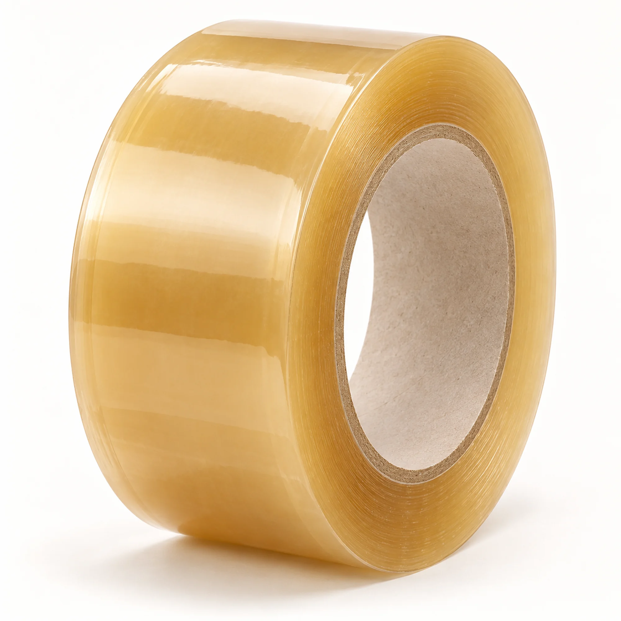 Cinta de Embalaje Transparente Beige, 48 mm × 120 m