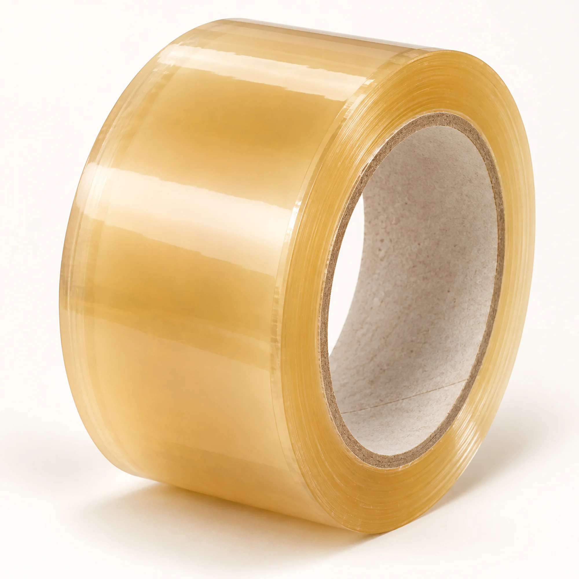 Cinta de Embalaje Transparente Beige, 48 mm × 40 m