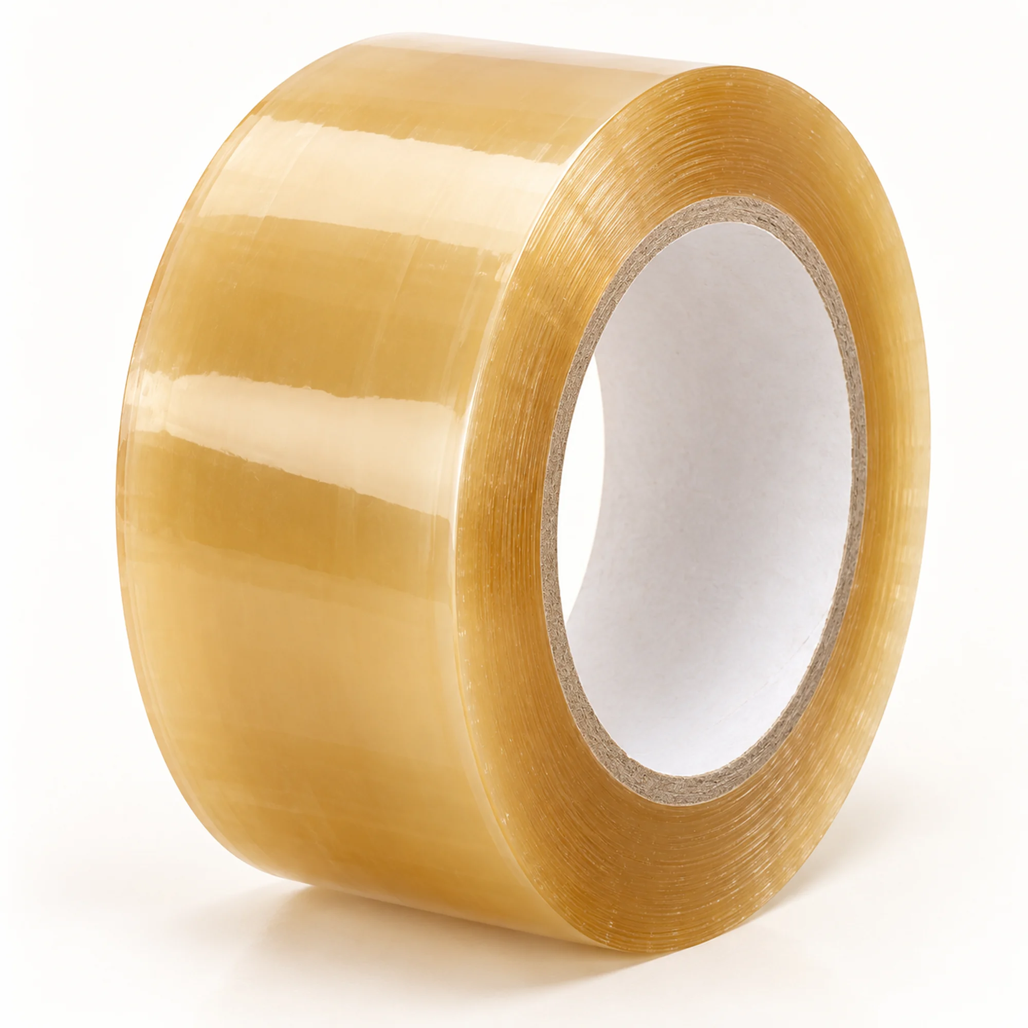 Cinta de Embalaje Transparente Beige, 48 mm × 90 m