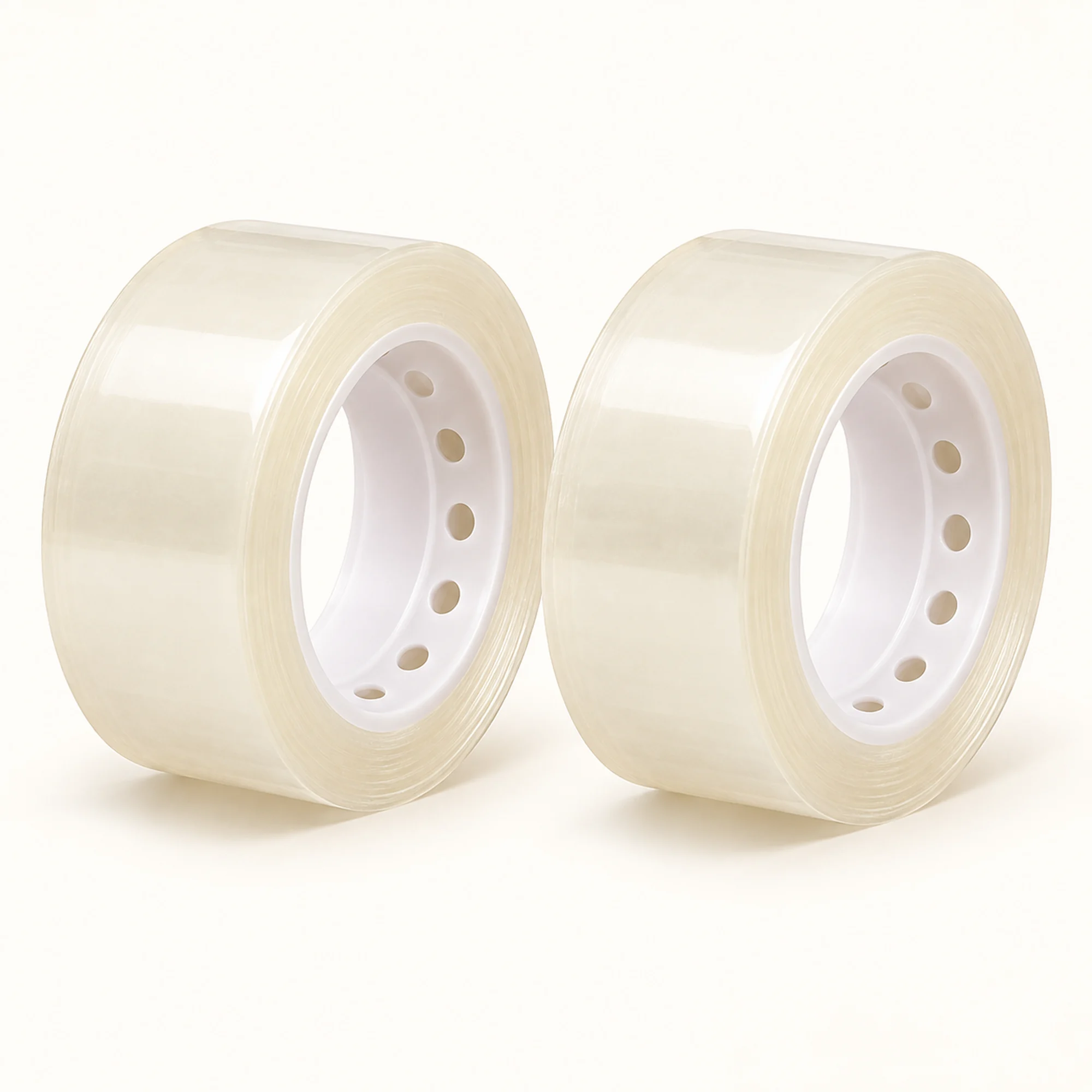 Cinta Adhesiva Transparente, 2 Rollos de 18 mm × 30 m