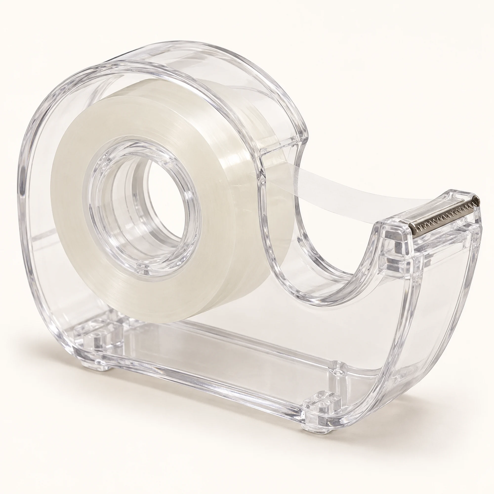 Dispensador de Cinta Transparente con Rollo de 15 mm × 15 m
