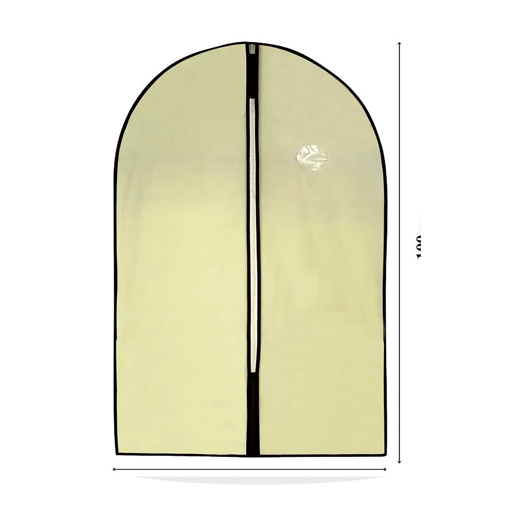 Funda de Traje de Tela No Tejida con Cierre, 60 × 100 cm, 1 Unidad