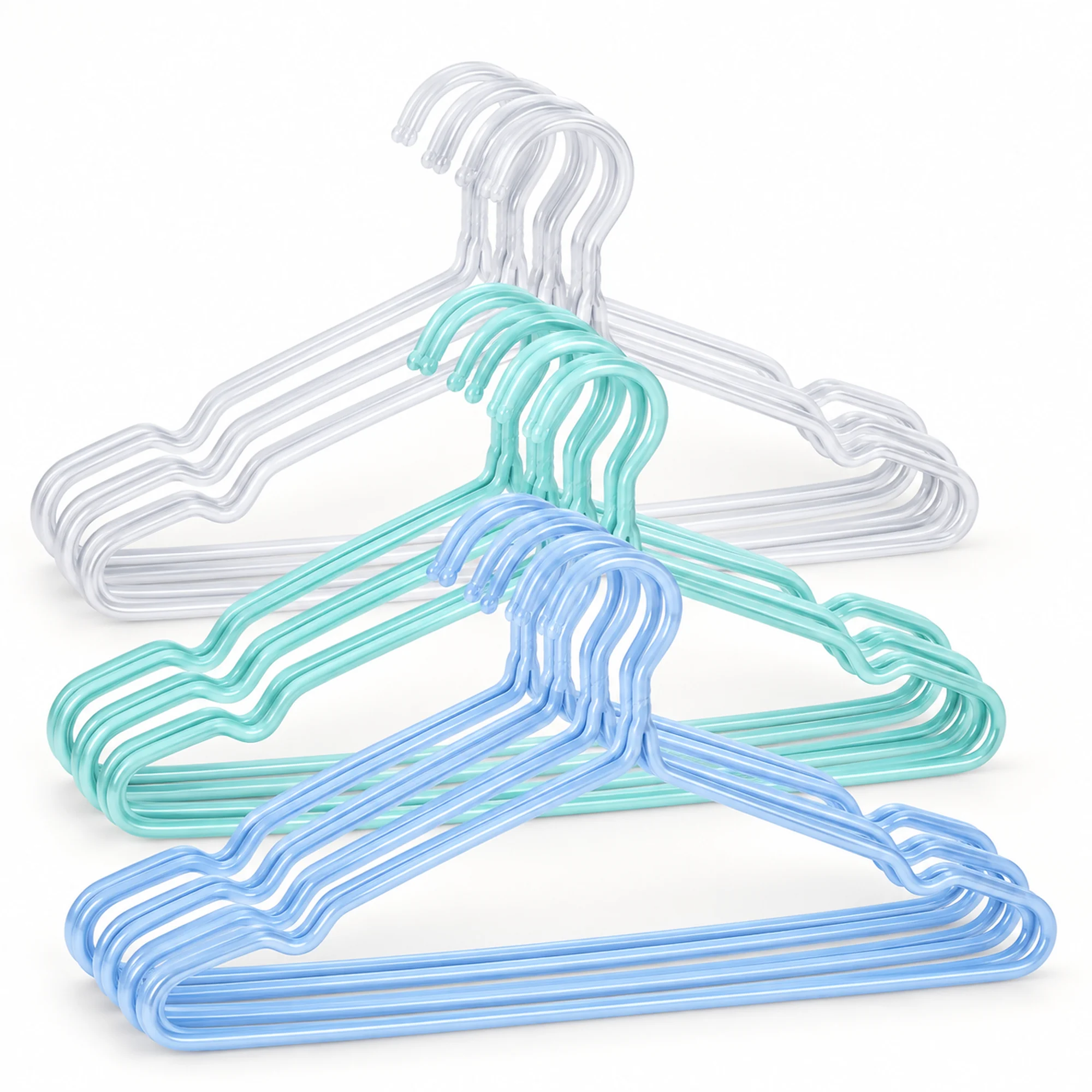 Set de 10 Colgadores Delgados de 39,5 cm