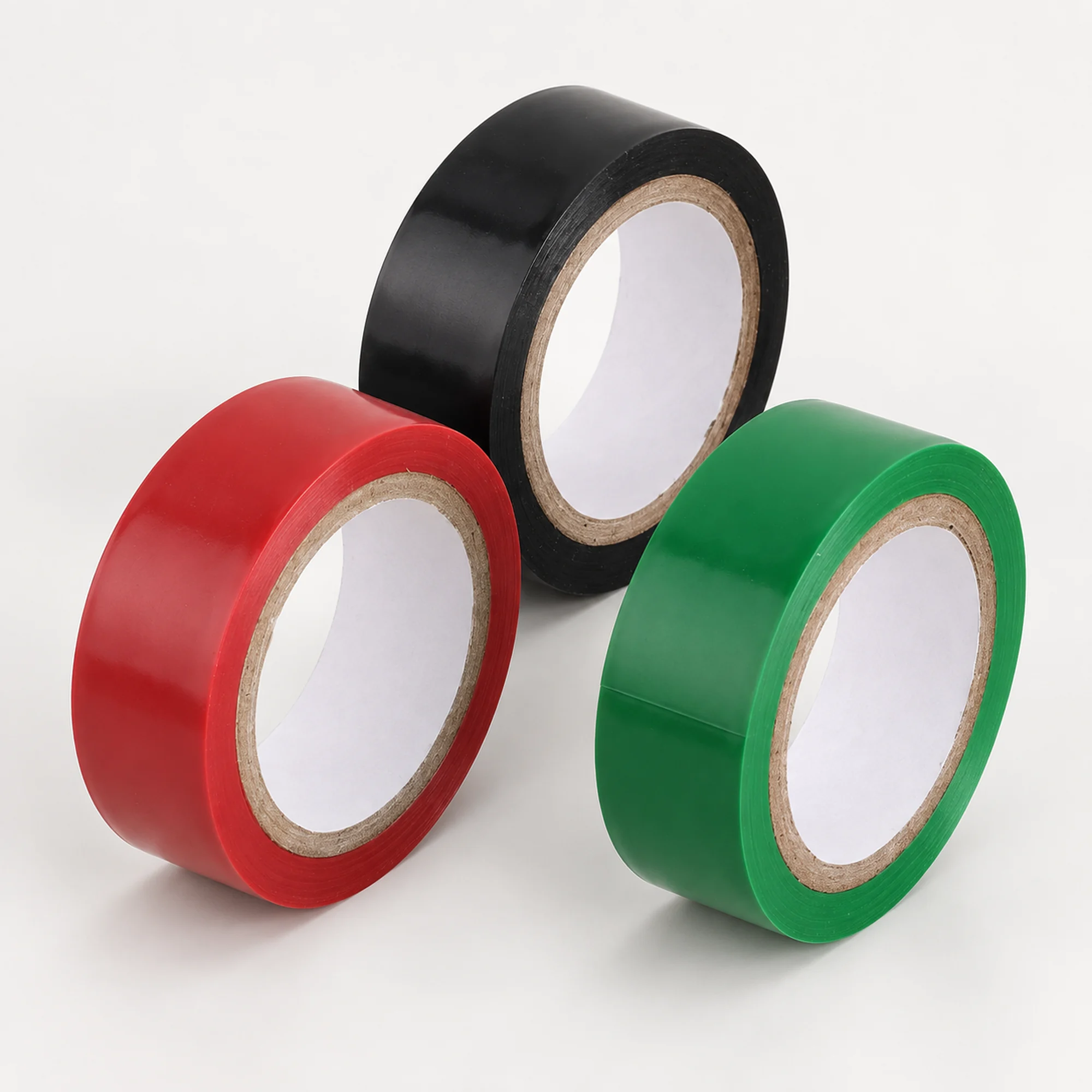 Set de 3 Cintas Aisladoras de PVC, 19 mm × Aprox. 6 m