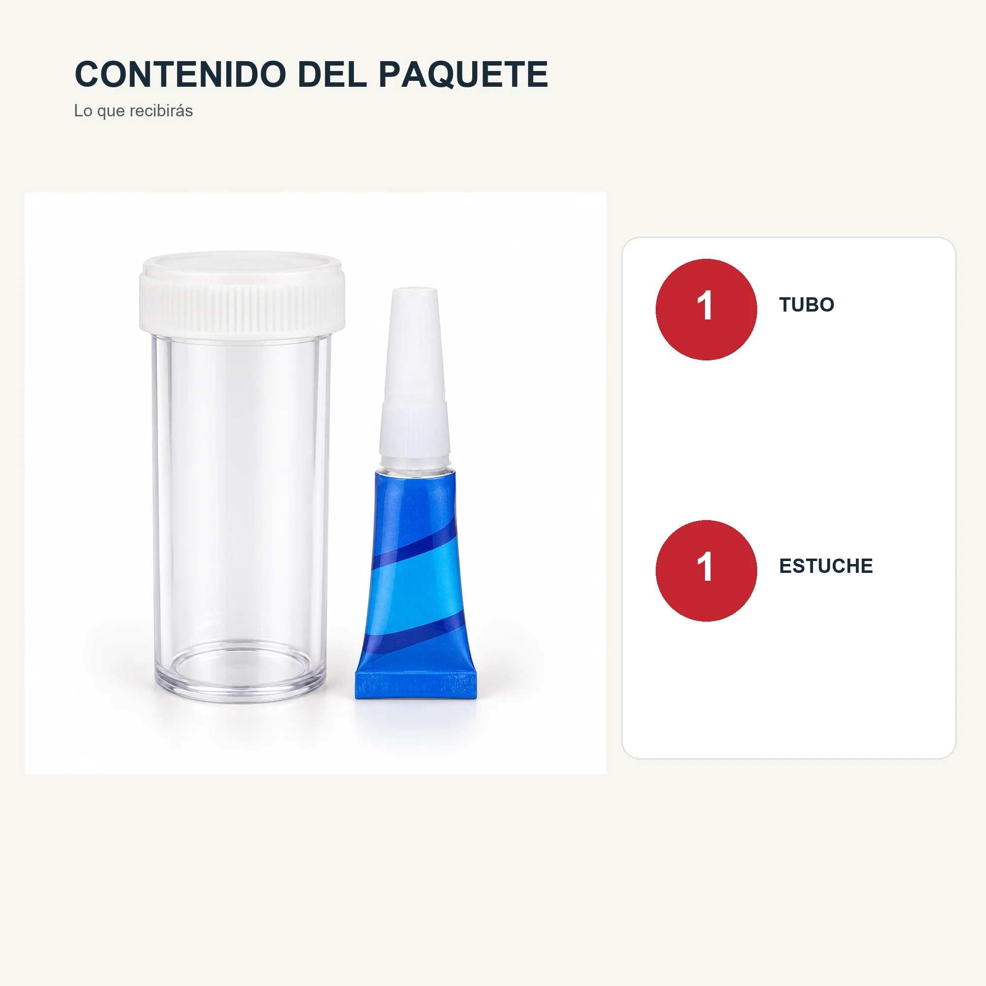 Adhesivo Instantáneo con Boquilla de Precisión y Estuche Protector