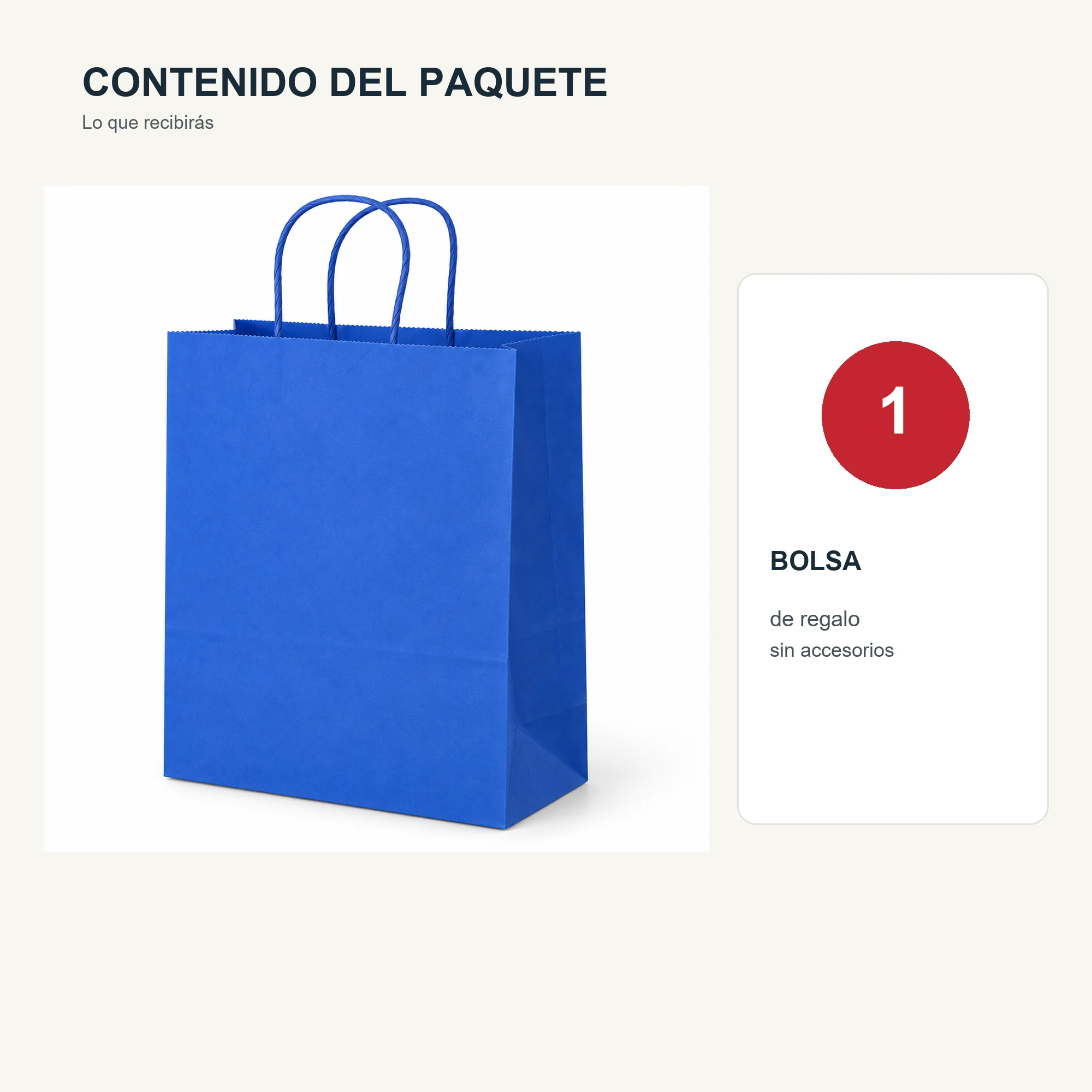 Bolsa de Regalo de Papel Liso con Asas Trenzadas, 26 × 32 × 12 cm, Colores Surtidos