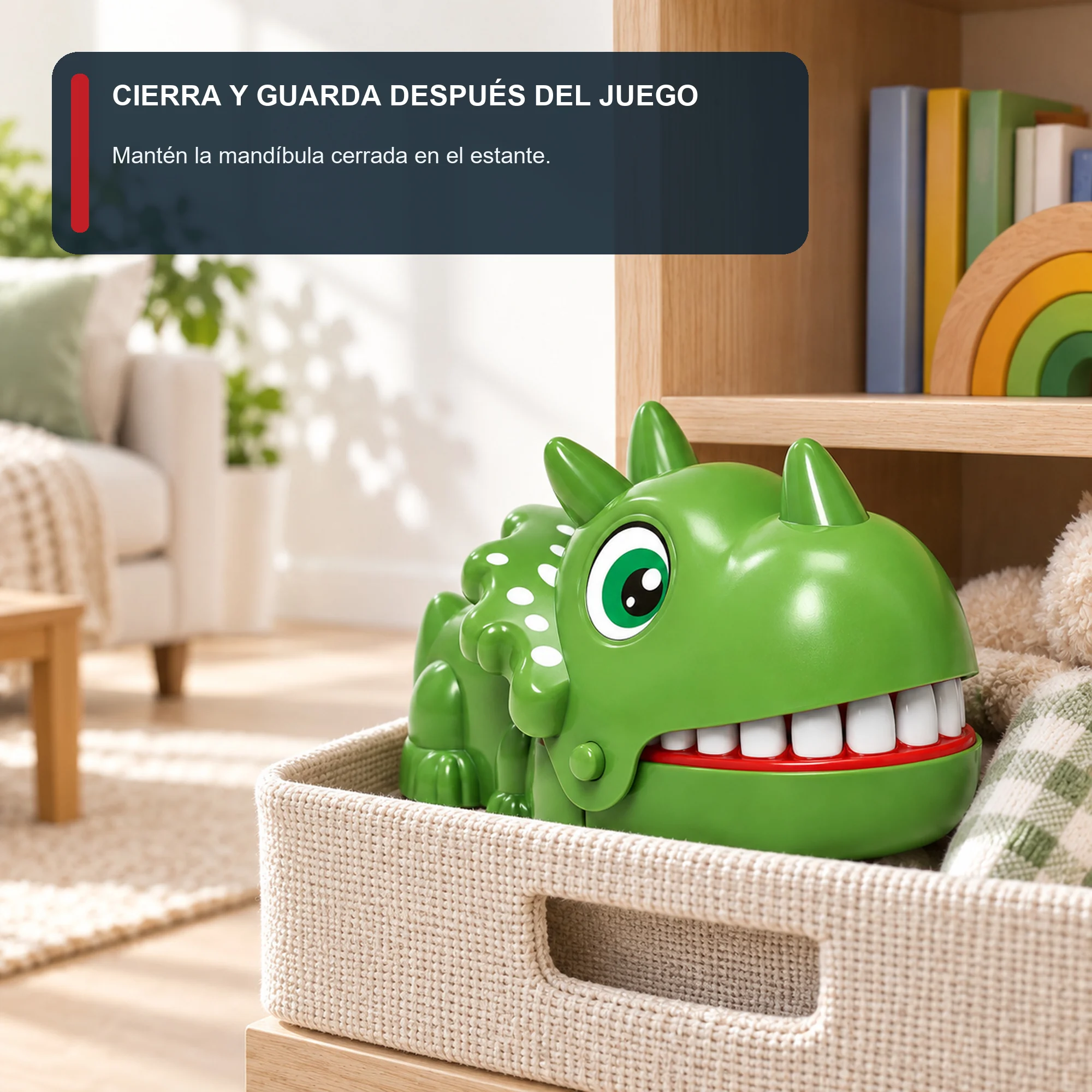 Juego Dentista Triceratops, 15,5 × 10 × 10,5 cm, Color Surtido